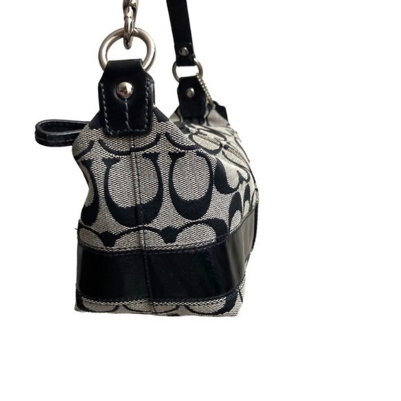 Coach 41642 RARE Y2K legacy collation black signature mini bag - Picture 6 of 13